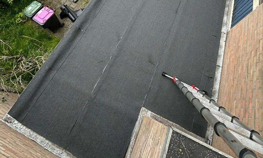 Plat dak geplaatst door dakdekker in Schoonhoven Plat dak geplaatst door dakdekker in Schoonhoven