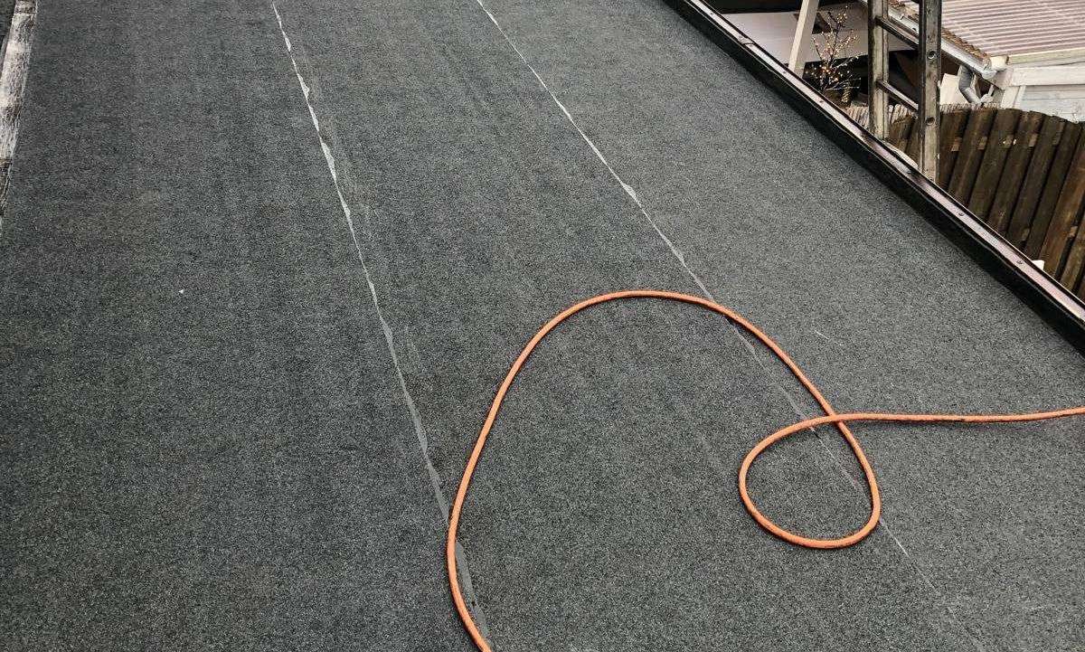 Nieuw bitumen dak aangelegd in Schoonhoven Nieuw bitumen dak aangelegd in Schoonhoven